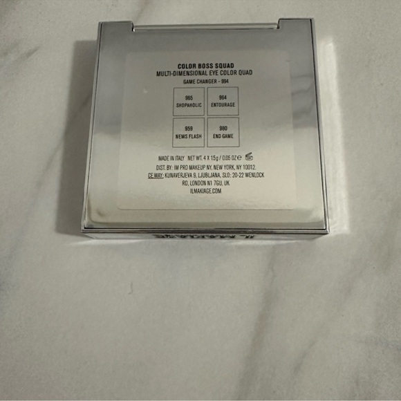 NIB:IL MAKIAGE Boss Squad Game Changer Quad Eye Shadow Pallet - Picture 5 of 5